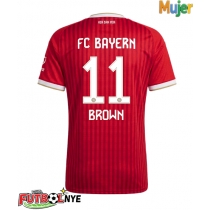 Camiseta Bayern Munich Nathaniel Brown #11 Primera Equipación para mujer 2026-27 manga corta